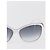 GUCCI Occhiali da sole in plastica e metallo 2 Set Silver White Auth BA13055 Argento Bianco - vista 5