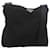 Borsa a tracolla PRADA Nylon Nero Argento Auth 181330