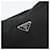 Borsa a tracolla PRADA Nylon Nero Argento Auth 181330 - vista 19