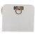 Borsa a catena Gancini Salvatore Ferragamo in acciaio inossidabile Argento Auth BA13202V - vista 13