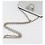 Borsa a catena Gancini Salvatore Ferragamo in acciaio inossidabile Argento Auth BA13202V - vista 7