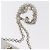 Borsa a catena Gancini Salvatore Ferragamo in acciaio inossidabile Argento Auth BA13202V - vista 8