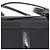 SAINT LAURENT Tote Bag Lackleder Schwarz Silber Auth bs35398 - Ansicht 8