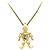 Collana Chopard, "Happy Clown", oro, pietre colorate. Modello grande. - vista 2