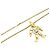 Collana Chopard, "Happy Clown", oro, pietre colorate. Modello grande. - vista 4