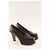 Yves Saint Laurent Tacchi marroni Marrone - vista 3