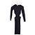 Amina Muaddi Schwarzes Kleid