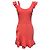 Alexander McQueen Mini-Rüschenkleid aus Korallenfarbenem Compact-Strick Pink