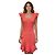 Alexander McQueen Mini-Rüschenkleid aus Korallenfarbenem Compact-Strick Pink - Ansicht 6