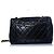 Chanel, gesteppte Lederhandtasche Vintage 31 Rue Cambon Schwarz - Ansicht 3
