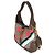 Gucci Beige GG Supreme Monogram Canvas Web Geometric Studded Small Jackie 1961 H Marrone Multicolore - vista 3