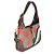 Gucci Beige GG Supreme Monogram Canvas Web Geometric Studded Small Jackie 1961 H Marrone Multicolore - vista 4