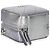 Chanel Metallic Quilted Lambskin Coco Punk Clutch mit Kette - Ansicht 7