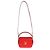 Borsa a Spalla Louis Vuitton Red Monogram Vernis Pasadena Rosso - vista 5