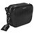 Saint Laurent Mini Camera Bag aus schwarzem Kalbsleder mit Krokodilprägung - Ansicht 4