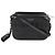 Saint Laurent Mini Camera Bag aus schwarzem Kalbsleder mit Krokodilprägung - Ansicht 8
