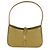 Saint Laurent Mini Le 5 A 7 Hobo en piel de becerro lisa oliva Verde