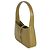 Saint Laurent Mini Le 5 A 7 Hobo en piel de becerro lisa oliva Verde - vista 3