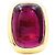 Anello Pomellato, "Cardinale", oro giallo, tormalina.