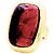 Anello Pomellato, "Cardinale", oro giallo, tormalina. - vista 3