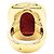 Anello Pomellato, "Cardinale", oro giallo, tormalina. - vista 4