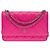 Borsa CHANEL Wallet on Chain in Pelle Rosa - 103562 - vista 2