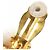 Timeless Orecchini a clip vintage di Chanel D'oro - vista 7