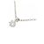 Autre Marque Collana in platino e diamanti Argento - vista 3