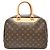 Borsa Louis Vuitton Deauville in monogramma marrone - vista 2
