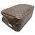 Borsa Louis Vuitton Deauville in monogramma marrone - vista 3