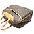Borsa Louis Vuitton Deauville in monogramma marrone - vista 4