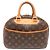 Borsa Louis Vuitton Trouville da donna Marrone