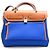 Hermès Borsa Hermes Herbag Zip PM Blu - vista 2