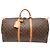 Borsa Boston Louis Vuitton Keepall 55 Marrone