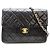 Borsa a tracolla Chanel Matelassé 20 Nero