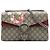 Borsa a Spalla Gucci Beige Medium GG Supreme Blooms Dionysus