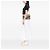 Borsa a Spalla Gucci Beige Medium GG Supreme Blooms Dionysus - vista 6