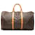 Louis Vuitton Marrone Monogram Keepall 50