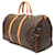 Louis Vuitton Marrone Monogram Keepall 50 - vista 2