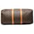 Louis Vuitton Marrone Monogram Keepall 50 - vista 3