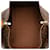 Louis Vuitton Marrone Monogram Keepall 50 - vista 4