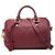 Louis Vuitton Speedy Bandouliere 25 in pelle Monogram Empreinte rosso Bordò