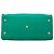 Borsa cabas Chyc in pelle di vitello verde medium Saint Laurent - vista 3