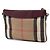 Borsa a tracolla Burberry Brown Mega Check Canvas Derby Peyton Marrone Marrone chiaro - vista 2