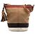 Burberry Ashby Bucket Bag aus Mini Mega Check Canvas in Braun Hellbraun