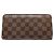 Cartera Zippy Long Louis Vuitton Marrón Damier Ebene Castaño