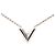 Collana Essential V Supple in ottone argentato Louis Vuitton Argento - vista 2