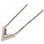 Collana Essential V Supple in ottone argentato Louis Vuitton Argento - vista 4