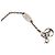 Collana Essential V Supple in ottone argentato Louis Vuitton Argento - vista 6