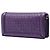 Bottega Veneta Borsa a tracolla Olimpia Knot in nappa Intrecciato viola - vista 2